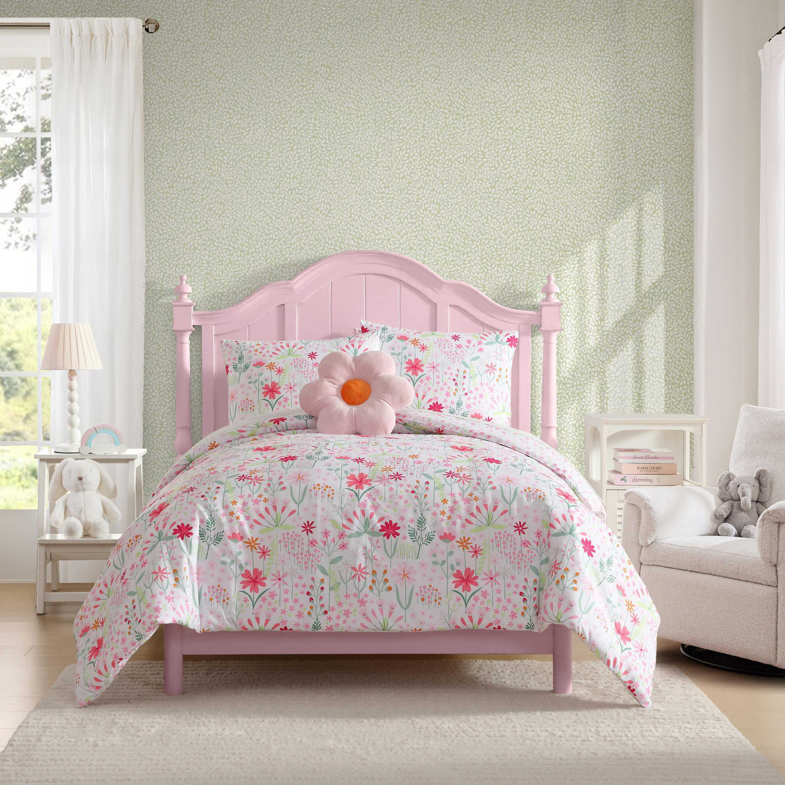 Laura Ashley Kids Meadow Daisies Comforter Bonus Set & Reviews